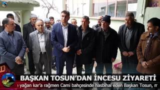Başkan Tosun’dan İncesu Ziyareti