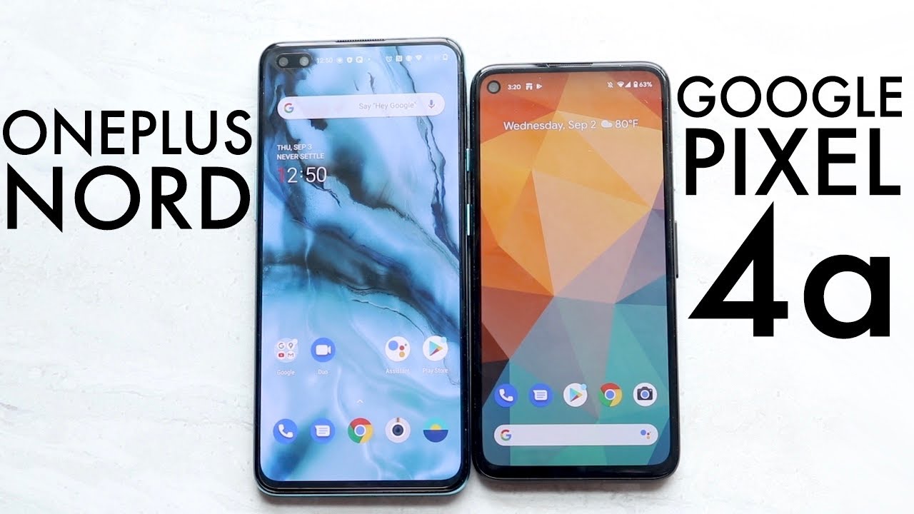 Google Pixel 4a Vs OnePlus Nord! (Comparison) (Review)