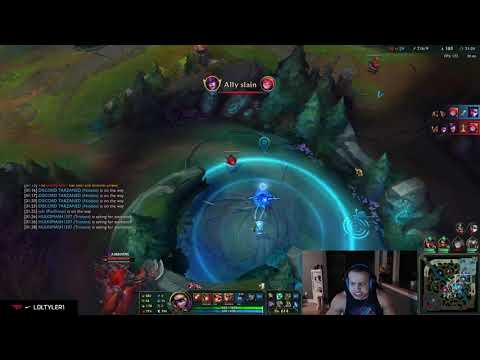 Tyler1 malds so hard after Trick2G backdoors and ends the game