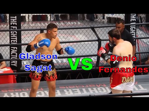 Denio Fernandes CT Sino Tailandês VS Gladson Sagat TFF Muay Thai   84kg