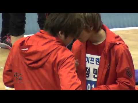 [FANCAM]120108 Jeongmin , Youngmin At ISASC