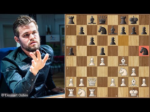 Magnus Moves the Knight 7 Times in The Opening