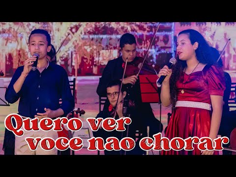 Quero ver você não chorar (Para não ser triste)