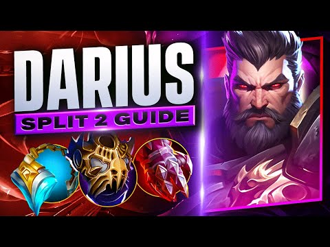 How to get carried by your teammates as Darius! - Split 2 Darius Guide Season 2024 - Runes, Ghost