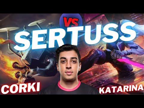 SERTUSS | CORKI VS KATARINA | MID GAMEPLAY | Patch 14.24 / Season 14 | #LeagueofLegends