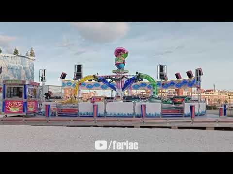 Atracción Zig Zag Mexicano OFFRIDE Feria de Teatinos Navidad 2022 - 2023