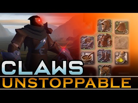 Albion Online - Unstoppable Builds Corrupted Dungeons Claws 4.1 low cost builds - silver making