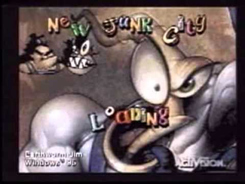 Earthworm Jim 1994 Activision Windows 95 version