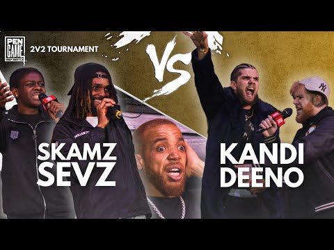 SKAMZ & SEVZ vs KANDI & DEENO | PenGame Rap Battle 2024
