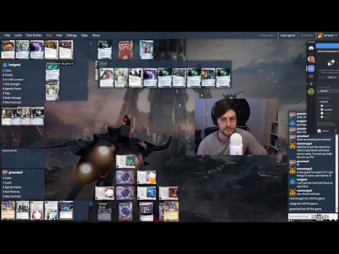 Android: Netrunner // LIVE - 1st NISEI Online Tournament: Eternal - Top Cut