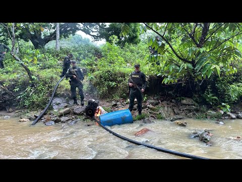 Intervenidas cuatro minas ilegales en Puerto Nare - Teleantioquia Noticias