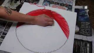 70's String Art Tutorial, Decor it Yourself
