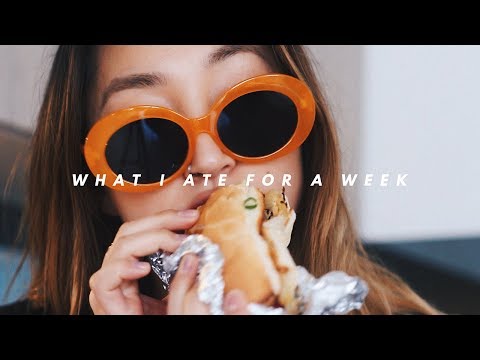 WHAT I ATE FOR A WEEK | dahyeshka