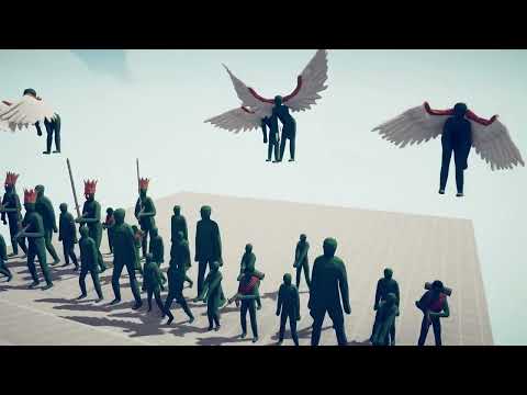 ZOMBIE Team vs HIDDEN UNITS Team - Totally Accurate Battle Simulator TABS