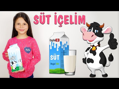 Ceylin-H | Süt İçelim Çocuk Şarkısı Nursery Rhymes & Super Simple Kids Songs