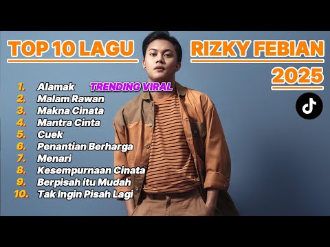 Rizky Febian Full Album 2025 - Lagu Galau Romantis & Hits Terbaru | Kumpulan Lagu Terbaik 2025