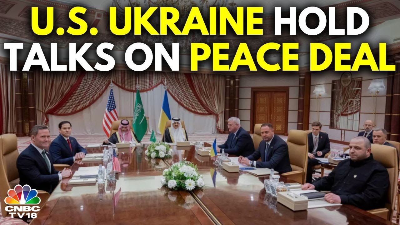 US-Ukraine Talks | Diplomats Meet In Saudi Arabia For Key Discussions | N18G | CNBC TV18
