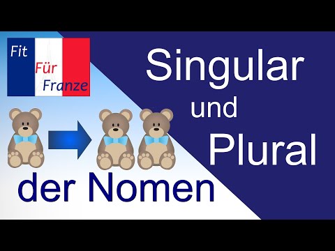 Plural der Nomen im Französischen - mit Quiz!