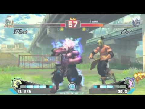 SSF4: AE - El Ben vs Doug - Starbase Arcade Losers Bracket