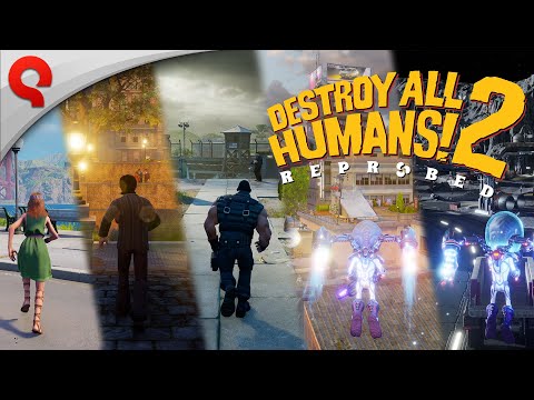 Destroy All Humans! 2 - Reprobed | Locations Trailer thumbnail