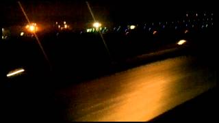 preview picture of video 'take-off at night time from charleroi airport (brussels south)'