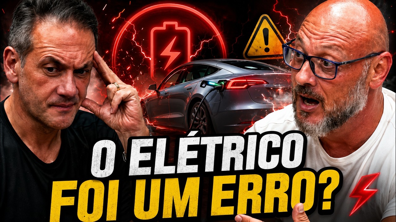 O CARRO ELÉTRICO NÃO É O FUTURO? A VERDADE QUE NINGUÉM QUER DISCUTIR