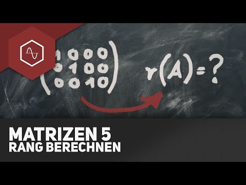 Calculating the rank of matrices