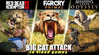 Big Cat Attack in 13 open world video games