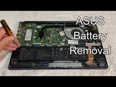 ASUS Battery replacement - Asus Laptop Battery removal - Easy to Do in any American home.