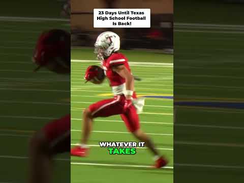 Posting 1 play every day until Texas High School Football is back! 23 Days left!