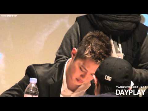 [DAYPLAY] MBLAQ SEUNGHO 120205 Meet a boy @ Autograph Event