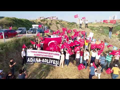 Adana Adliyesi 15 Temmuz Demokrasi Nöbetinde