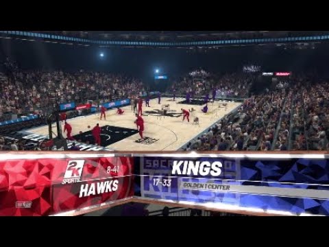 NBA 2K19 MyGM EP 3 Hawks Rebuild Thriller Against Kings!!!