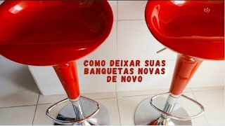 como tirar ferrugem de banquetas com apenas 2 ingredientes