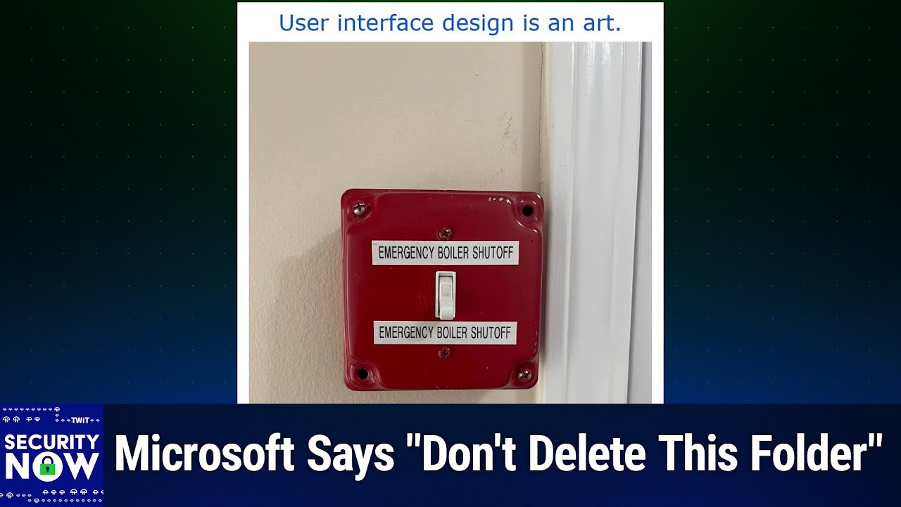 Preventing Windows Sandbox Abuse - Microsoft Says "Don't Delete This Folder"