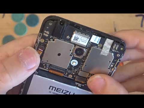 MEIZU M8C DISASSEMBLY MOTHERBOARD BATTERY CAMERA REPLACEMENT REPAIR