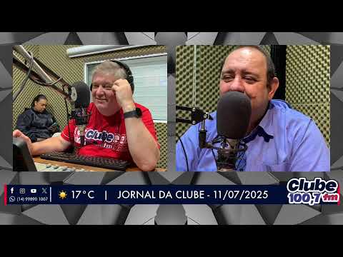 Jornal da Clube - 11/07/2025 - Edição da Manhã