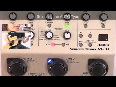 VE-8 Quick Start Chapter 7: Using Harmony