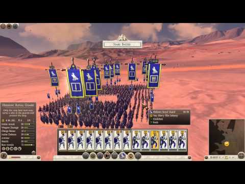 Rome 2: 700 Egyptians vs. 3000 Romans and others