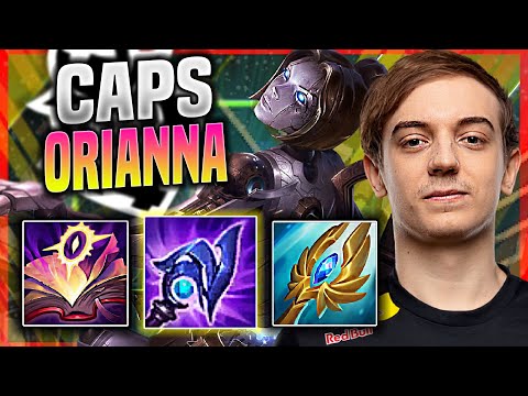 CAPS IS SO GOD WITH ORIANNA! *PENTAKILL*! - G2 Caps Plays Orianna MID vs Seraphine! | Season 11