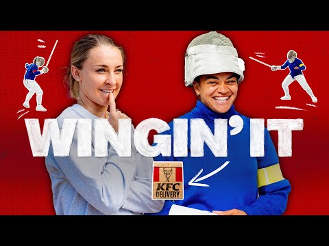England players in the ultimate duel... | Wingin' It: S1 Ep 3