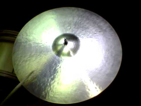 20 CLTB Kontroversial Ride, 1876g - Handcrafted cymbals by Craig Lauritsen.MOV