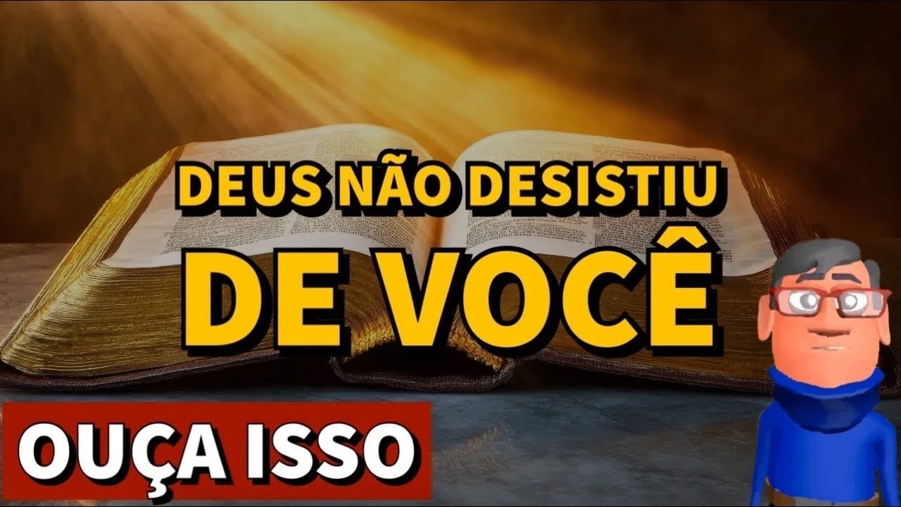 NÃO DESISTA DO SEU MILAGRE - Minuto com Deus de Hoje