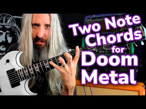 Write HEAVIER Riffs with these Doomy Dyad Chords | Doom Metal Guitar