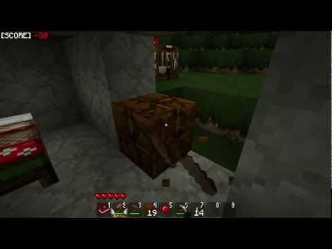 Let's Play Minecraft: Adventures in the YogBox - Ep.2 - The Angry Green Monster