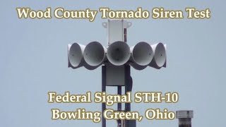 preview picture of video 'Bowling Green, OH Federal STH-10 Siren Test 8-2-14'