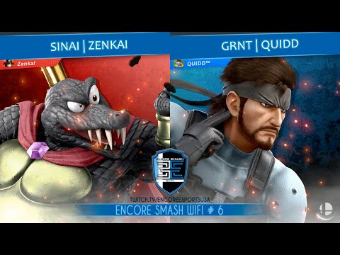 Encore Smash Wifi # 6 - Sinai | Zenkai Vs. GRNT | Quidd - Winners Semi-Final