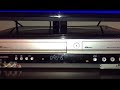 Demonstration On My Panasonic VCR DVD Combo On My Robin Hood 2002 VHS