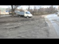 Заброшенные трамвайные рельсы на Блинова-Рижской 