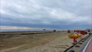 preview picture of video 'Long Branch Beach Replenishment 2013- Week 6 12.26.13'